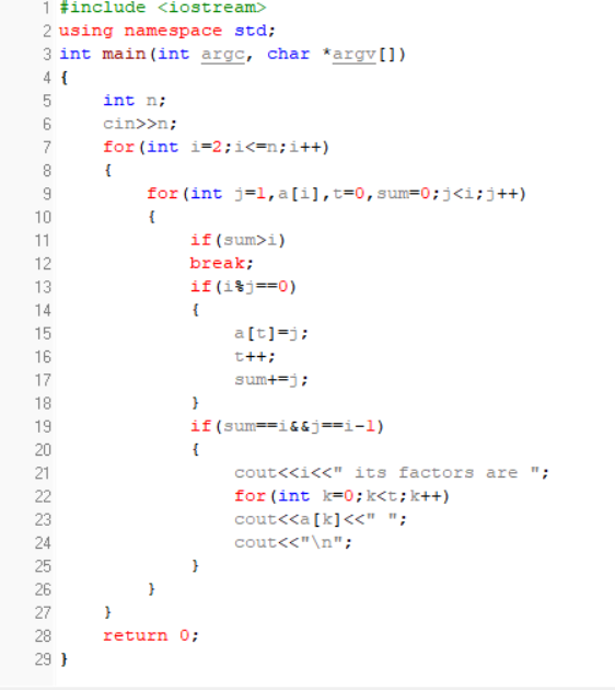 C语言程序设计教程（第三版）课后习题6.7 （C++代码）（简单易懂，适用于初学者，欢迎来学习和改良我的代码）