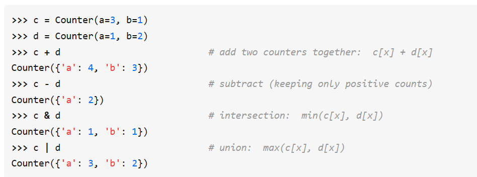 求最小公倍数-python 使用Counter计数