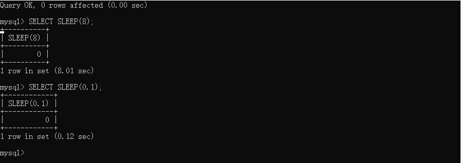 各设置快慢查询操作一次