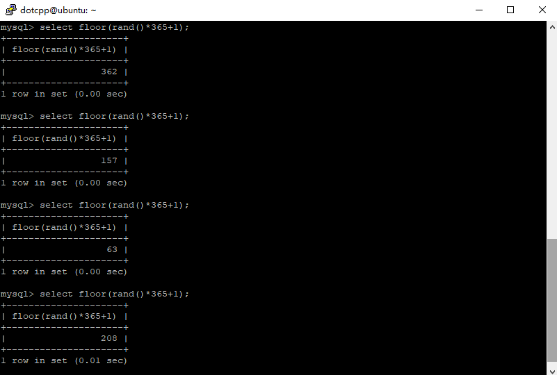 rand()函数生成范围内的随机整数 rand()函数生成范围内的随机整数