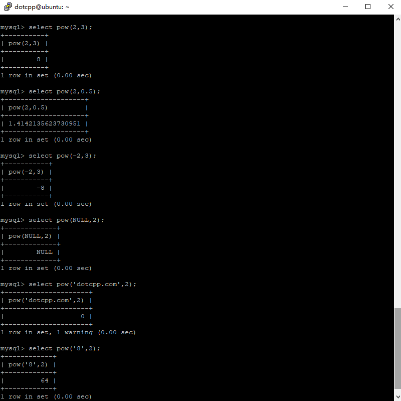 pow()函数 pow()函数