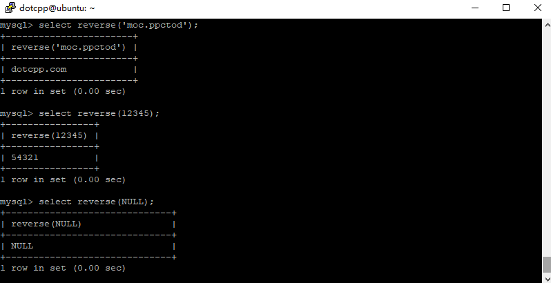 reverse()函数 reverse()函数