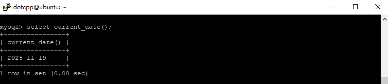 current_date()函数