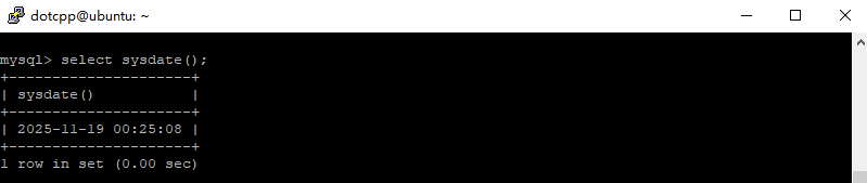 sysdate()函数 sysdate()函数