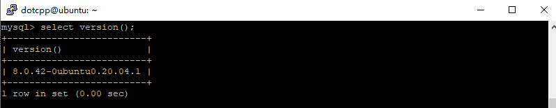 version()函数 version()函数