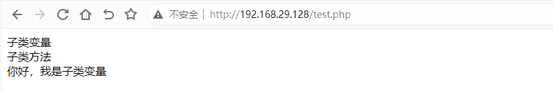 子类个性化输出 子类个性化输出