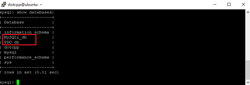 PDO_db和MySQLi_db两个数据库 PDO_db和MySQLi_db两个数据库