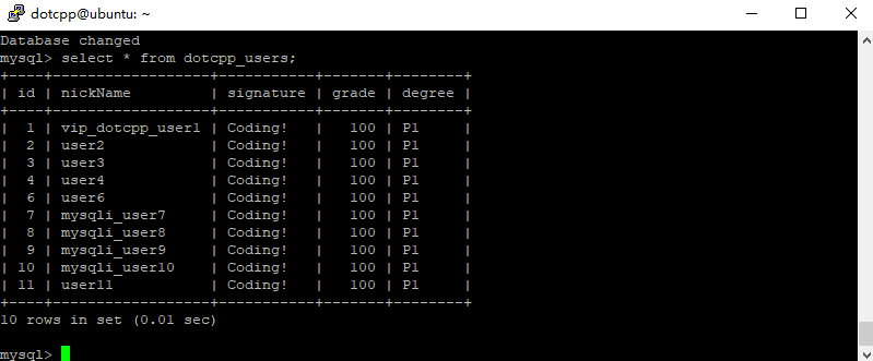 MySQLi 修改语句(update) MySQLi 修改语句(update)