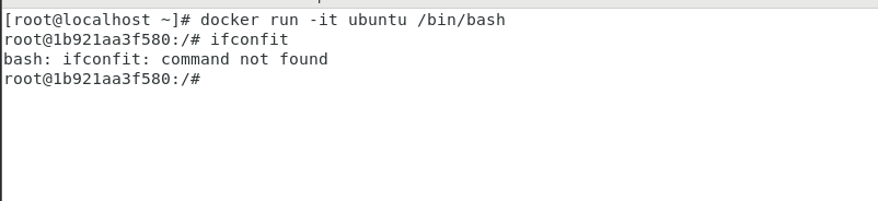 Docker 安装ifconfig Docker 安装ifconfig