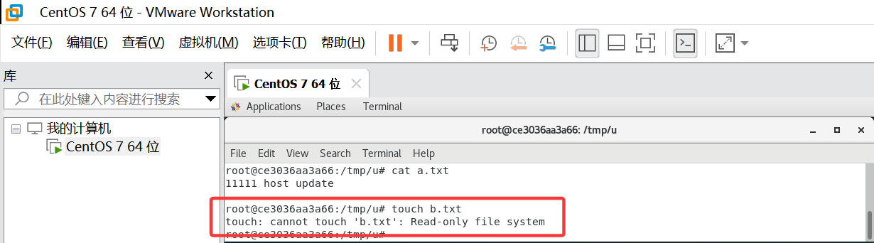 Docker 读写规则映射添加说明