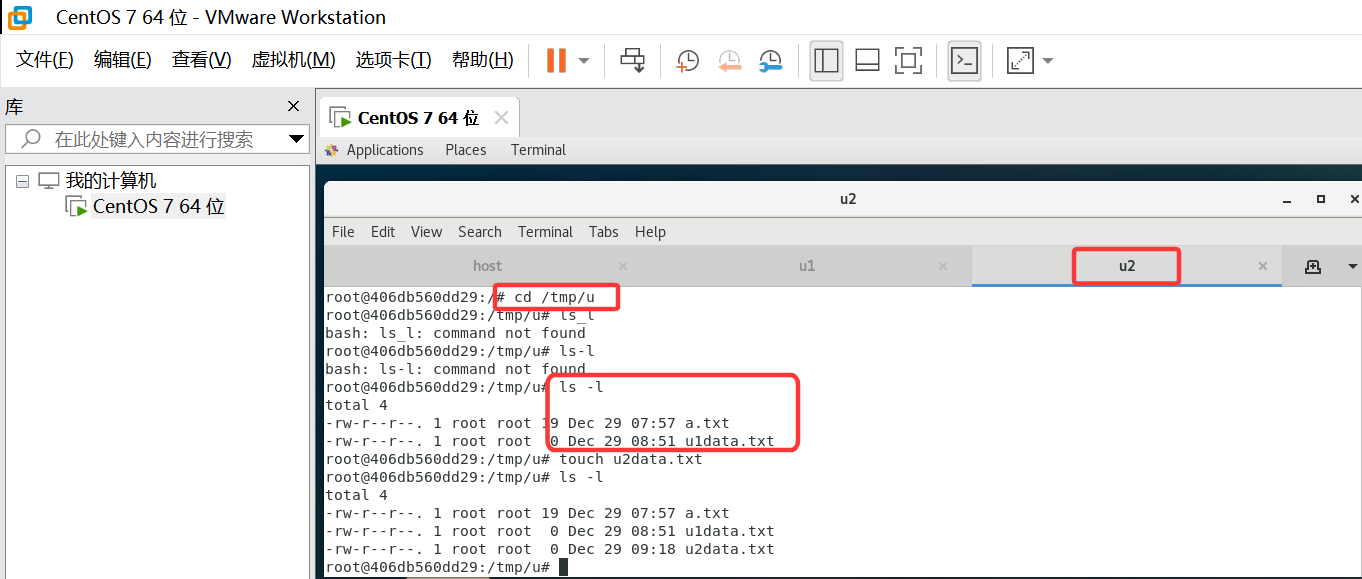 Docker 卷的继承和共享