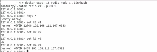 Docker Redis集群如何存取数据