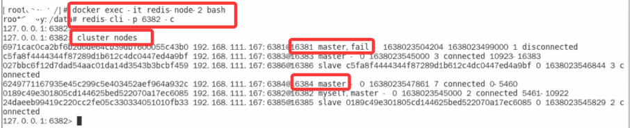 Docker Redis集群故障转移实战 Docker Redis集群故障转移实战