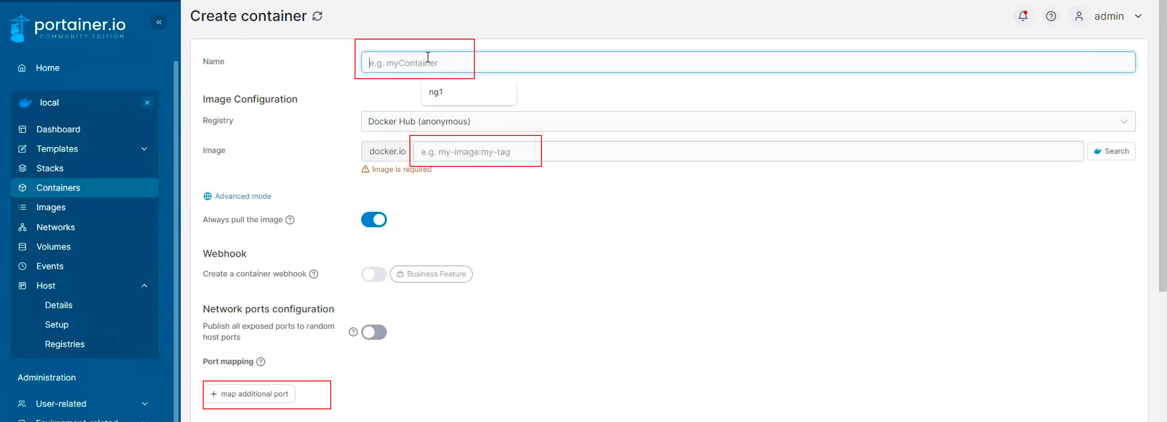 Docker Portainer使用图文详解
