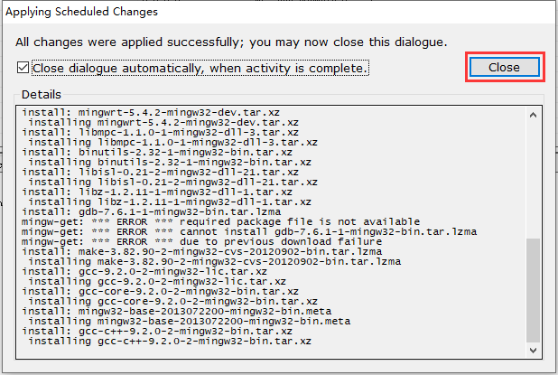 MinGW安装教程9 MinGW安装教程9