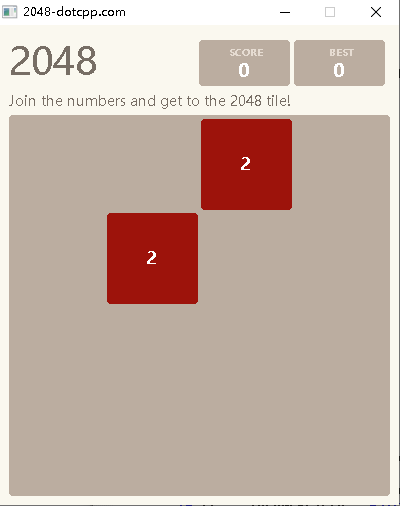 2048游戏1