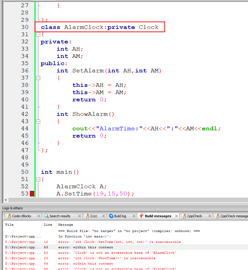 C++三种继承方式 C++三种继承方式