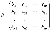 矩阵B 矩阵B