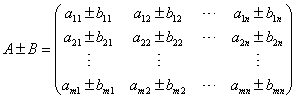 矩阵相加 矩阵相加