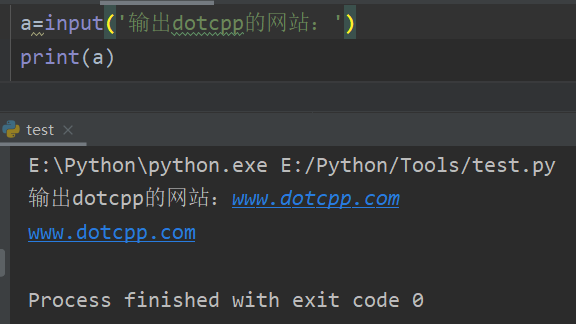 python的输入和输出 python的输入和输出