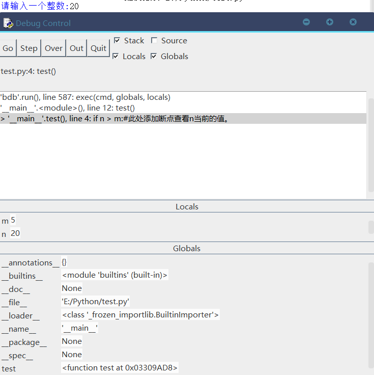 python程序调试7 python程序调试7