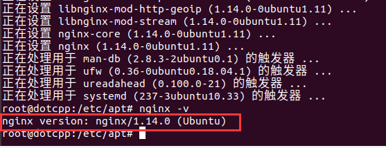 nginx安装成功