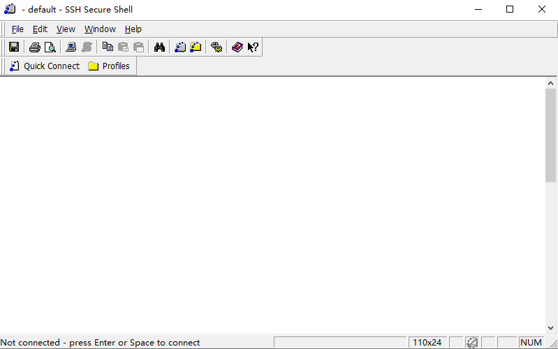 进入SSH Secure Shell客户端 进入SSH Secure Shell客户端