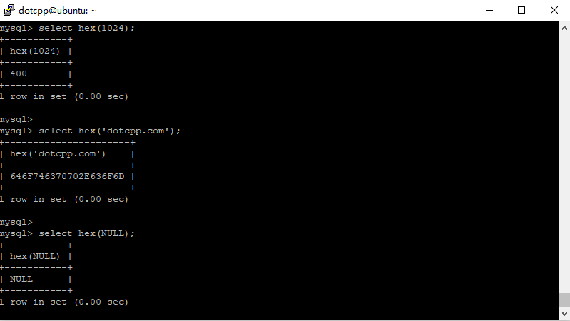 hex()函数 hex()函数
