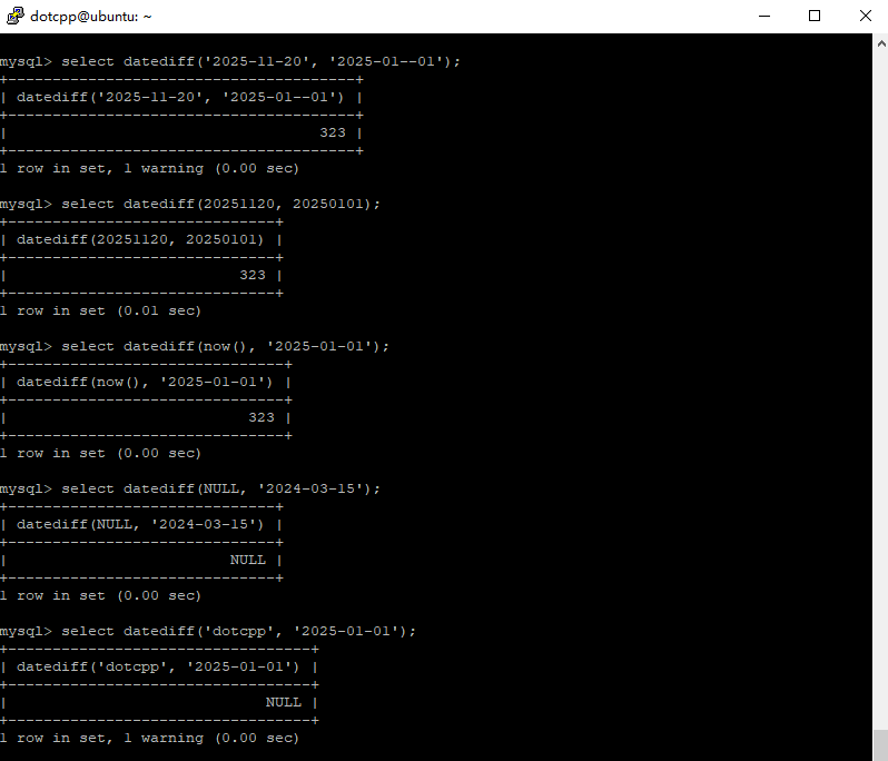 datediff()函数 datediff()函数
