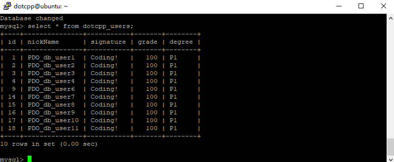 PDO 删除语句(delete) PDO 删除语句(delete)