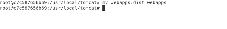 Docker 安装tomcat